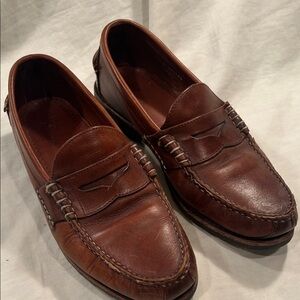 Allen Edmonds Chestnut Leather Loafers